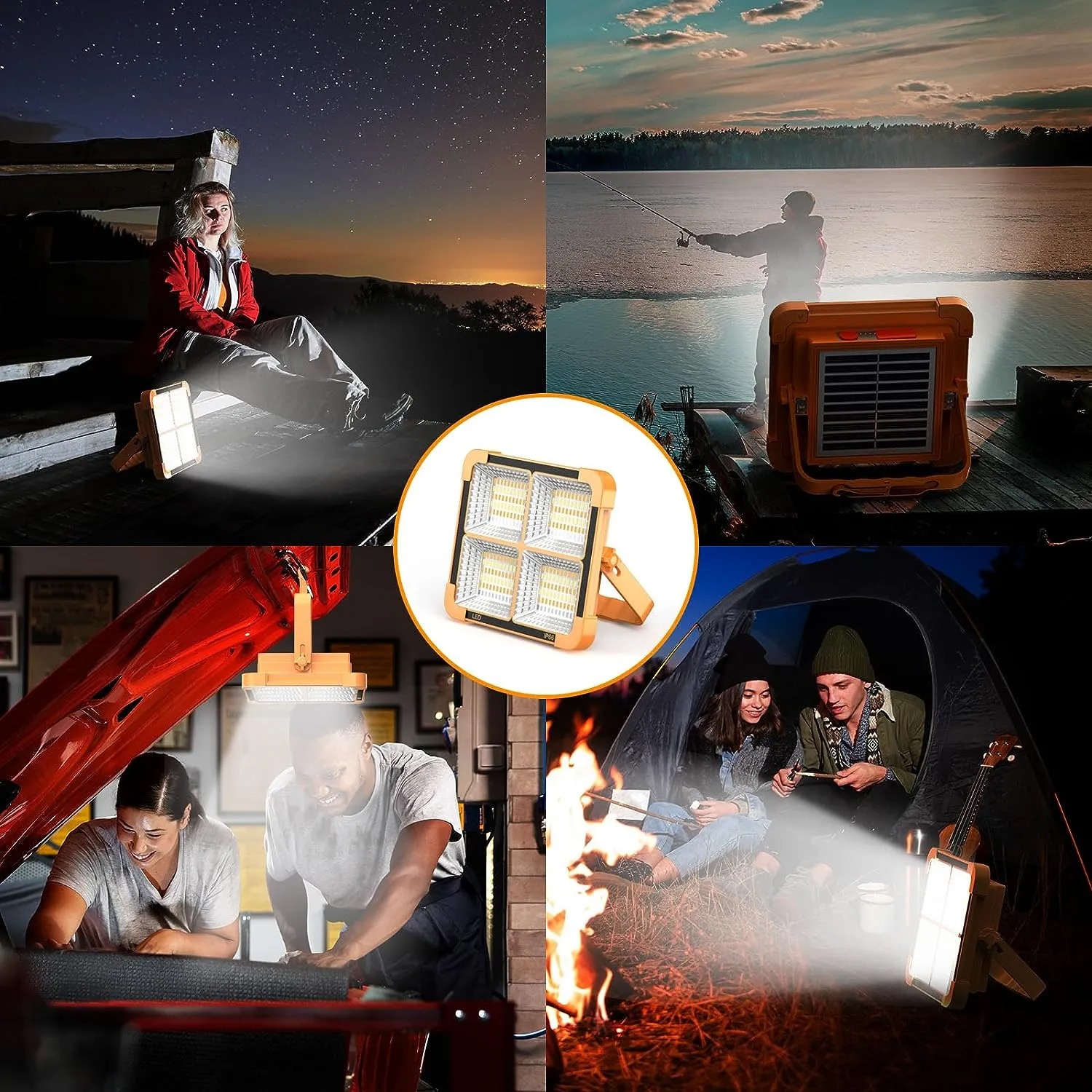 Miniatura 4 de Reflector Solar De 800w Y Portátil Con G